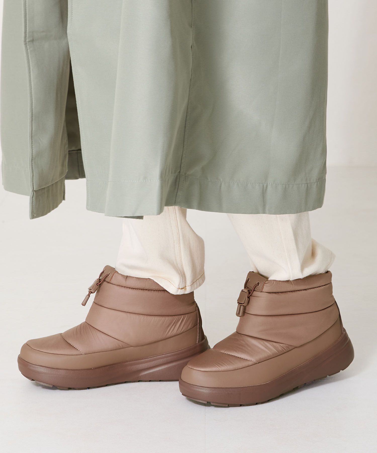 ORiental TRaffic「パデットショートスノーブーツ/OT3404」|レインシューズ|