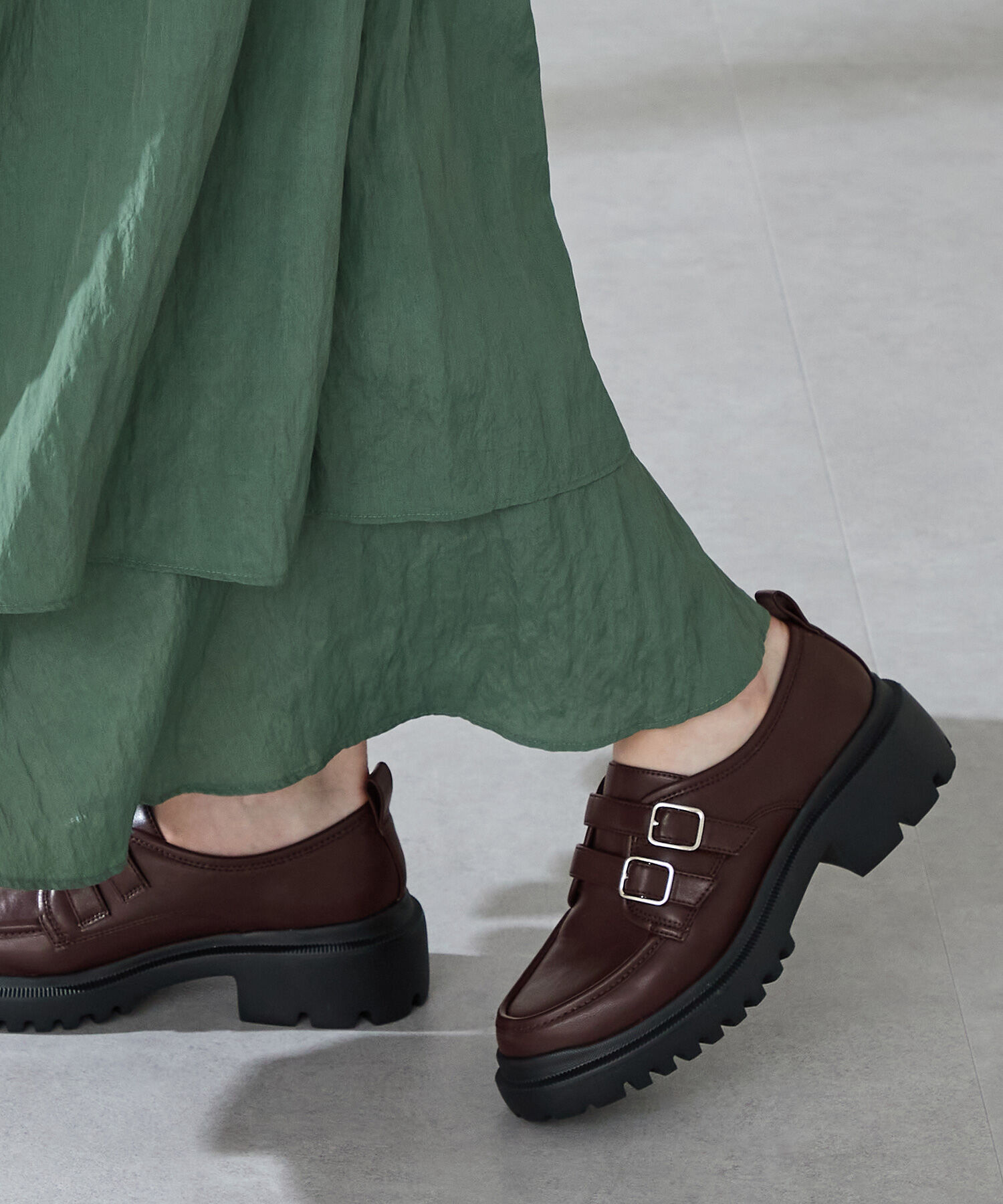 ORiental TRaffic「ダブルベルト厚底シューズ/51313」|スニーカー|