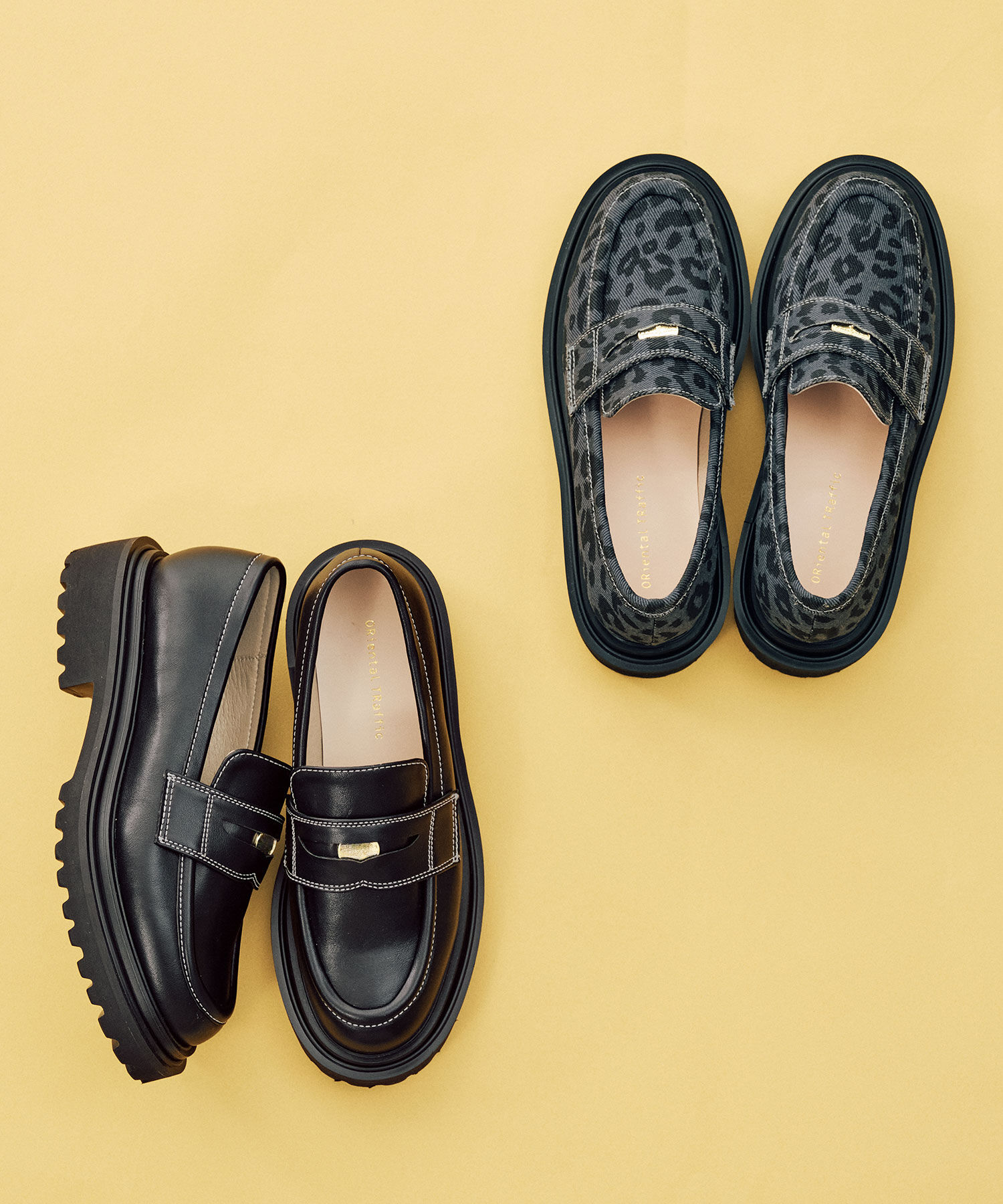 ORiental TRaffic「厚底コインローファー/51304」|ローファー|