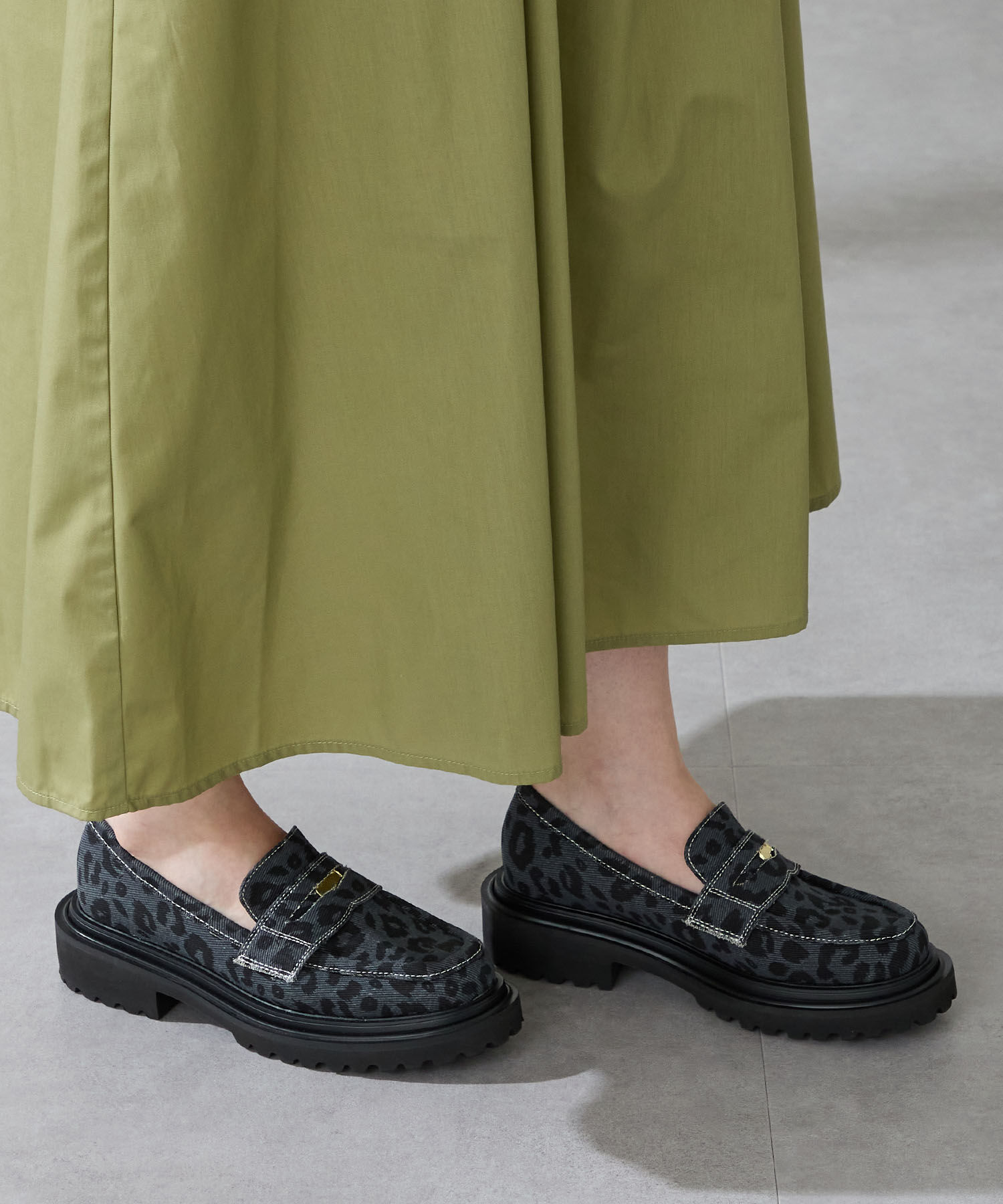 ORiental TRaffic「厚底コインローファー/51304」|ローファー|