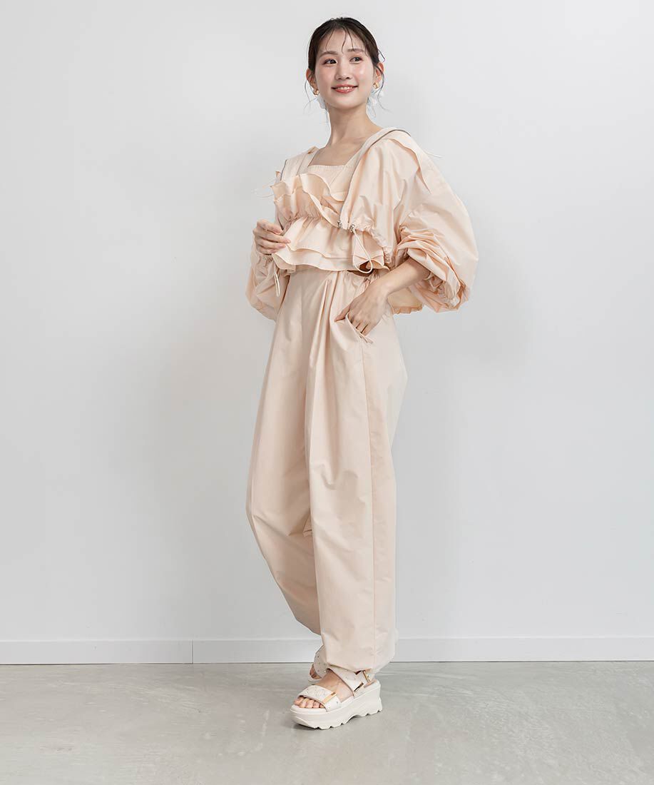  「ビジュー&times;キルティング スポーツサンダル」|サンダル|