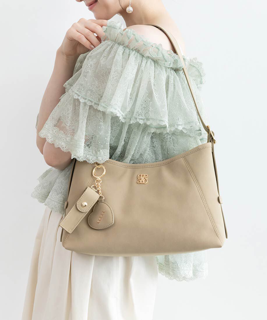  「チャーム付きワンショルダーバッグ」|ショルダー・メッセンジャー|