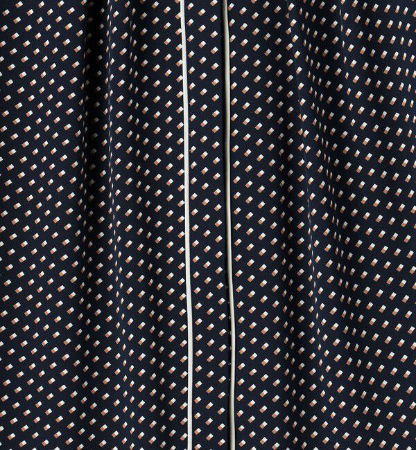 UNITED ARROWS「バイカラー パイピング ブラウス」|シャツ・ブラウス|