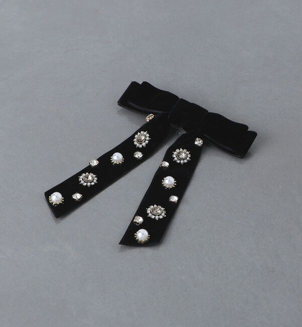 UNITED ARROWS「ビジュー リボン 2WAY ヘアクリップ」|その他|