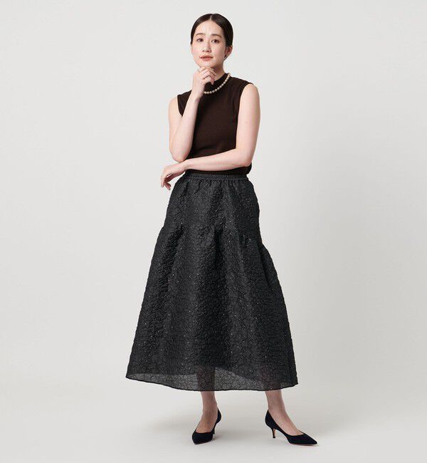 UNITED ARROWS「ジャガード スカート」|スカート|