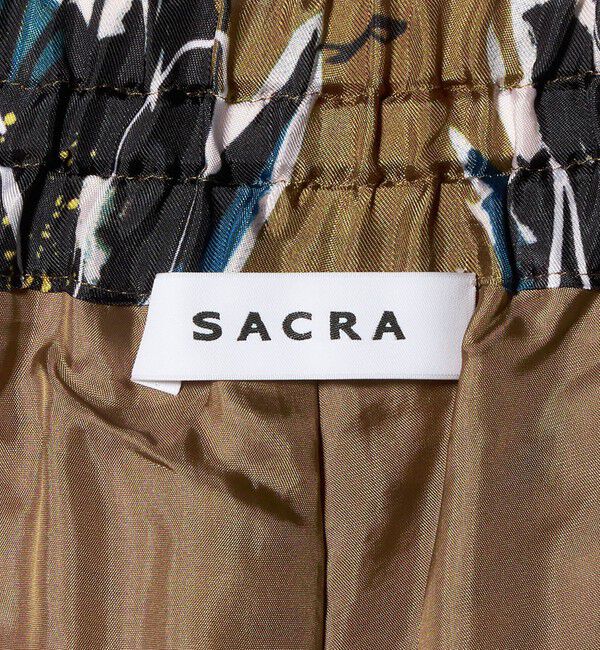 UNITED ARROWS「＜SACRA＞FLORA プリント イージーパンツ」|その他|