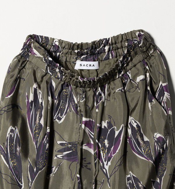 UNITED ARROWS「＜SACRA＞FLORA プリント イージーパンツ」|その他|