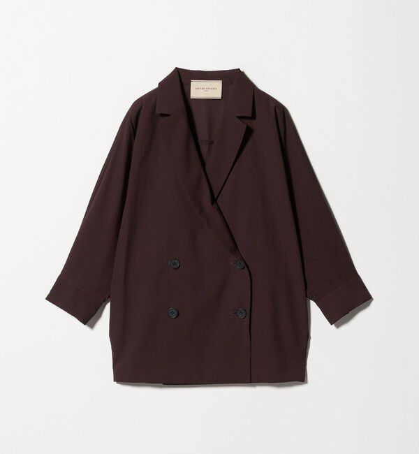 UNITED ARROWS「シアー ドルマン ブラウス ジャケット ウォッシャブル」|テーラードジャケット|