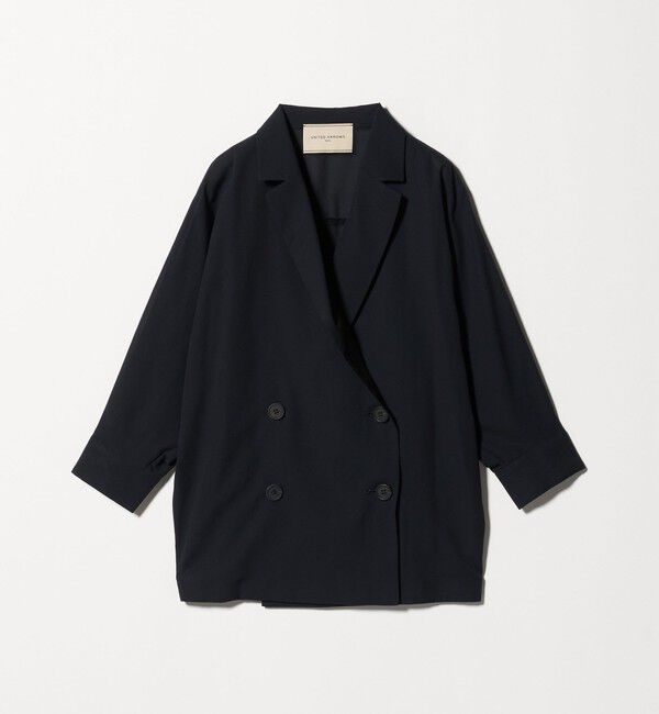 UNITED ARROWS「シアー ドルマン ブラウス ジャケット ウォッシャブル」|テーラードジャケット|