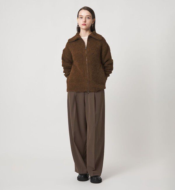 ASTRAET「＜ASTRAET＞ギャバ タック バレルパンツ」|その他|