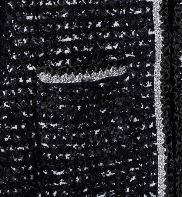 UNITED ARROWS「ツイードライク ニットカーディガン」|カーディガン|