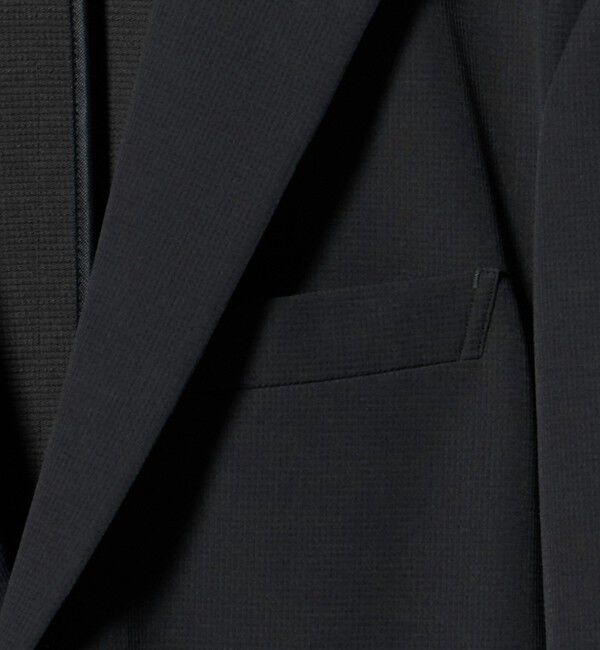 UNITED ARROWS「ドビー シングル 2ボタン シングル テーラードジャケット UA COZY ウォッシャブル 2WAYストレッチ はっ水 」|スーツ|