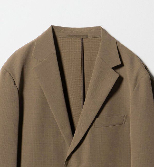 UNITED ARROWS「ドビー シングル 2ボタン シングル テーラードジャケット UA COZY ウォッシャブル 2WAYストレッチ はっ水 」|スーツ|