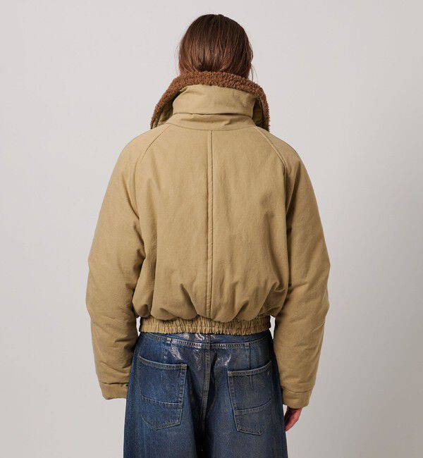 ASTRAET「＜ASTRAET＞ボア ジップブルゾン」|ブルゾン・スタジャン|