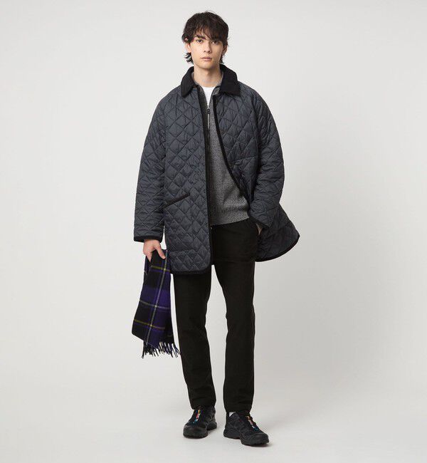 UNITED ARROWS「ウィンター ピケ オールギャザー イージーパンツ」|チノ|