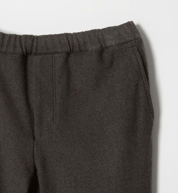 UNITED ARROWS「ウィンター ピケ オールギャザー イージーパンツ」|チノ|