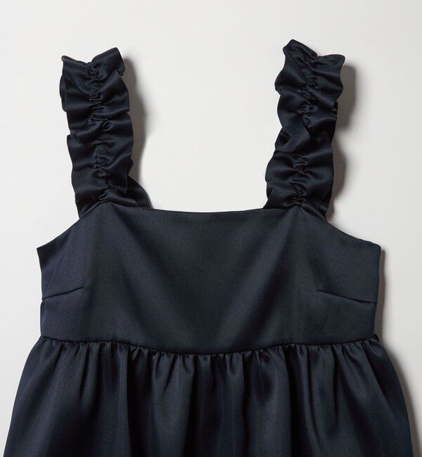 UNITED ARROWS「ギャザー サテン キャミソール ‐ウォッシャブル‐」|キャミソール|
