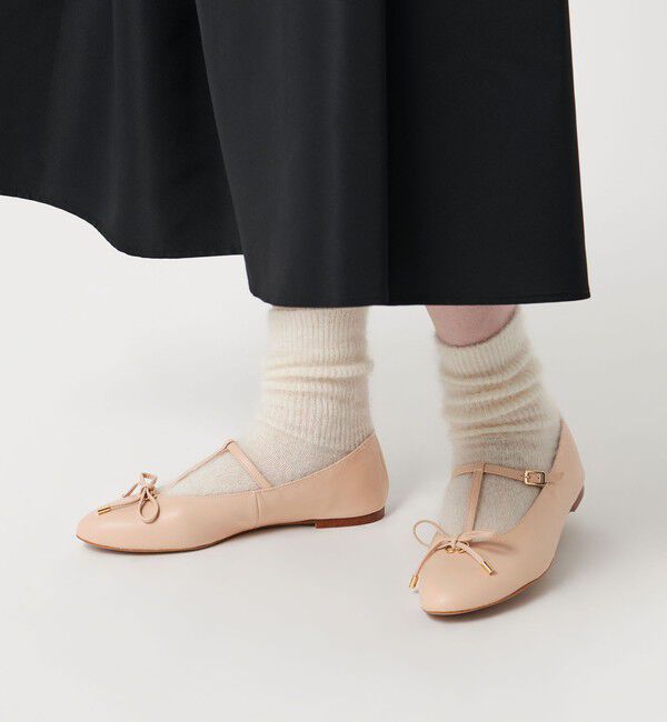 UNITED ARROWS「＜CHEMBUR＞AMD Tストラップ フラットシューズ」|バレエシューズ|