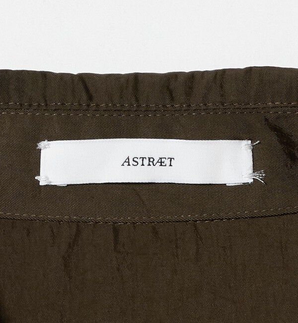 ASTRAET「＜ASTRAET＞ナイロン スソドローコード ジップブルゾン」|シャツ・ブラウス|