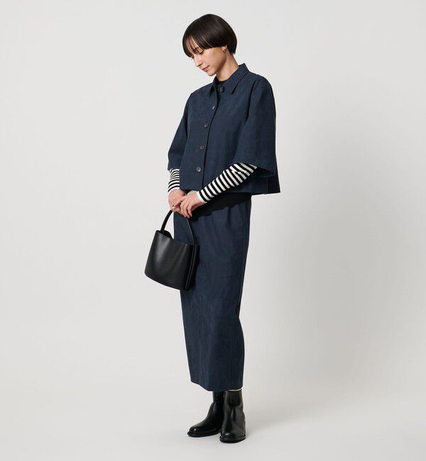 UNITED ARROWS「スエード ライク タイト スカート」|スカート|