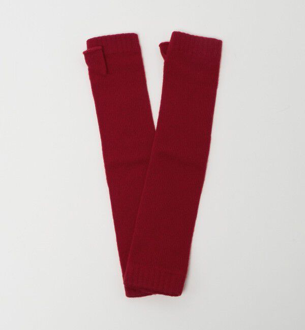 UNITED ARROWS「【別注】＜Johnstons of Elgin＞カシミヤ ロング フィンガーレスグローブ」|手袋|