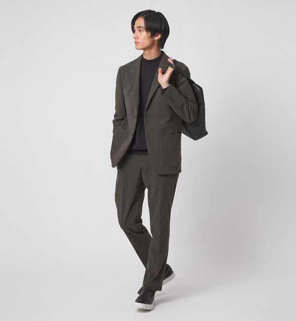 UNITED ARROWS「ライト コーデュロイ ノープリーツパンツ UA COZY ウォッシャブル ヨコストレッチ」|スーツ|