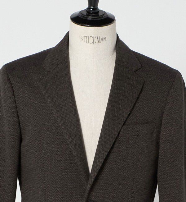 UNITED ARROWS「ヘリンボーン ジャージ シングル2ボタン テーラードジャケット COMFORT EASY‐MODEL」|テーラードジャケット|