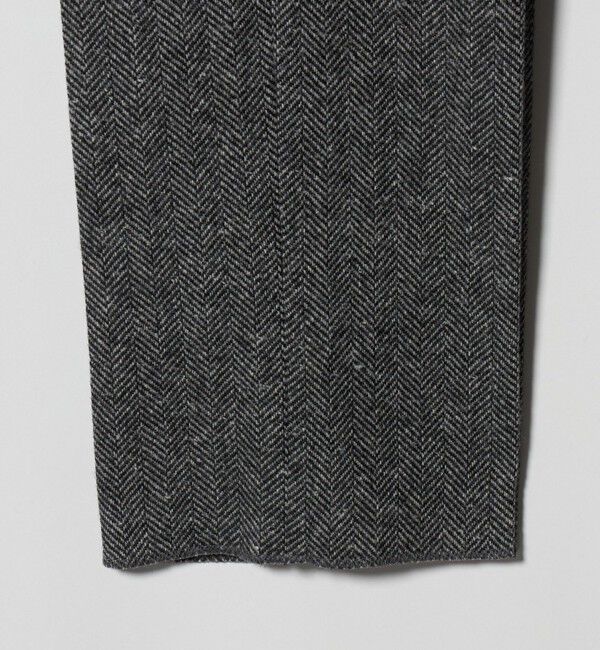 UNITED ARROWS「ヘリンボーンツイード 1プリーツ スラックス」|スラックス|