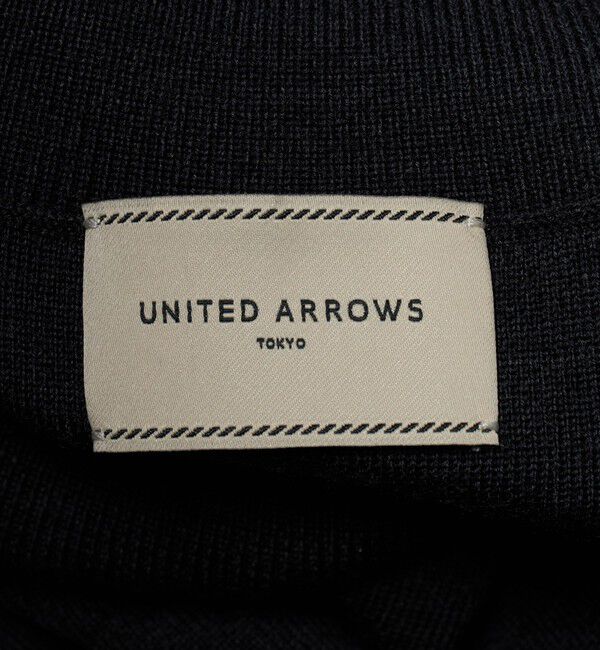 UNITED ARROWS「ウールブレンド ハイネックニット ‐ウォッシャブル‐」|ニット・セーター|