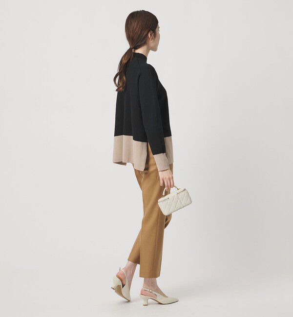 UNITED ARROWS「ウールブレンド ハイネックニット ‐ウォッシャブル‐」|ニット・セーター|