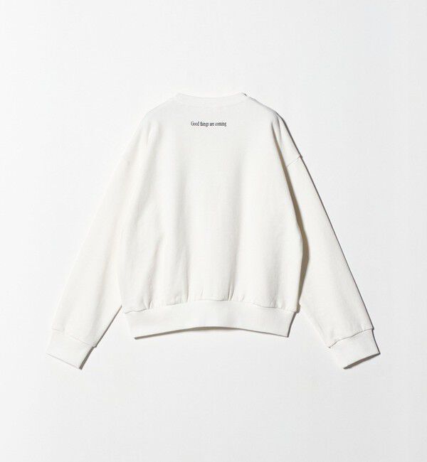 UNITED ARROWS「【別注】＜HANDTEX＞メッセージ スウェット」|Tシャツ・カットソー|