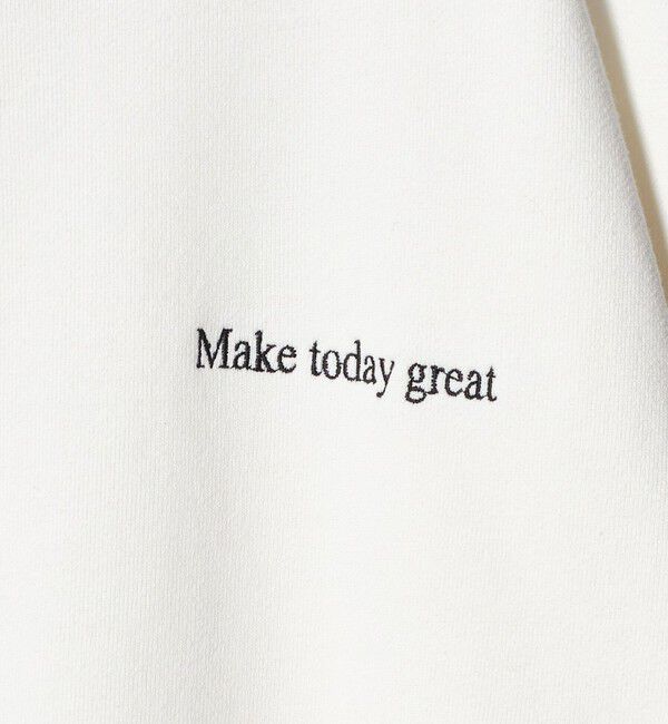 UNITED ARROWS「【別注】＜HANDTEX＞メッセージ スウェット」|Tシャツ・カットソー|