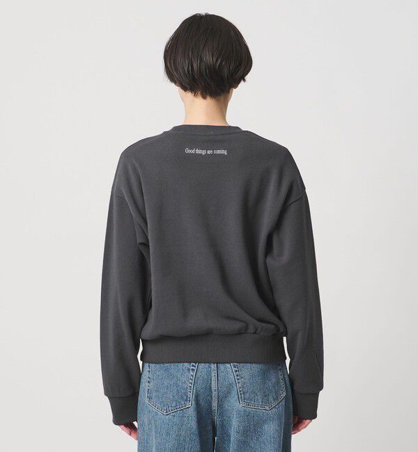 UNITED ARROWS「【別注】＜HANDTEX＞メッセージ スウェット」|Tシャツ・カットソー|