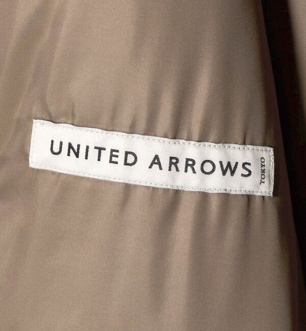 UNITED ARROWS「ADS ダウン ガウンコート 撥水」|ダウン|