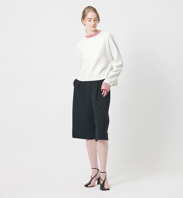 AEWEN MATOPH「＜AEWEN MATOPH＞スムースバイカラーニット」|ニット・セーター|