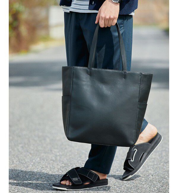 UNITED ARROWS green label relaxing「GLR ファンクショナル タテ V2 レザー トートバッグ」|トートバッグ|