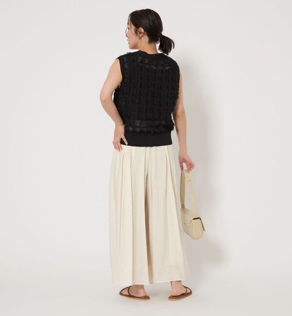 UNITED ARROWS green label relaxing「【WEB限定】＜at ease＞ キュロット パンツ」|キュロット|