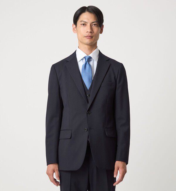 UNITED ARROWS green label relaxing「A+ TWPU サージ 2B スリム セットアップジャケット -ウォッシャブル・ストレッチ-」|スーツ|