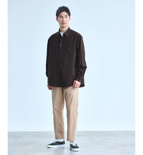 UNITED ARROWS green label relaxing「【WEB限定】AIRLY ポプリン ジャストルーズ シャツ」|シャツ・ブラウス|