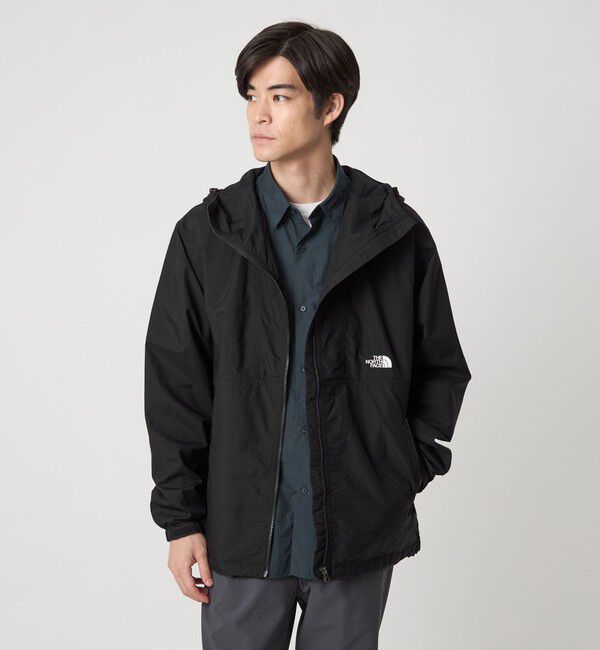 UNITED ARROWS green label relaxing「＜THE NORTH FACE＞コンパクト ジャケット シェル」|ブルゾン・スタジャン|BLACK