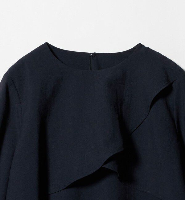 UNITED ARROWS green label relaxing「ケープ ロングスリーブ ブラウス」|シャツ・ブラウス|