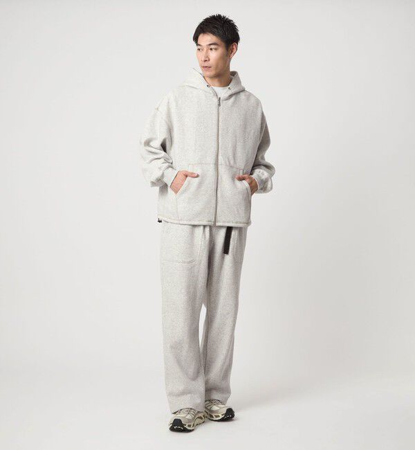 UNITED ARROWS green label relaxing「【WEB限定】＜GLR or＞ドロスト スウェット ジップ パーカー」|パーカー|
