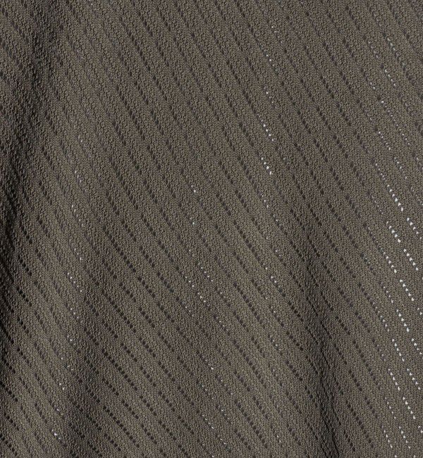 UNITED ARROWS green label relaxing「メッシュ レイヤード クルーネック ニット」|ニット・セーター|