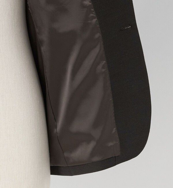 UNITED ARROWS green label relaxing「A+ TWPU バーズアイ 2B スリム ジャケット -ウォッシャブル・ストレッチ-」|テーラードジャケット|