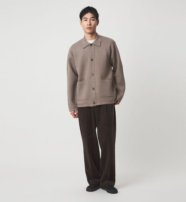 UNITED ARROWS green label relaxing「コットン ポリエステル ポロ カーディガン」|カーディガン|