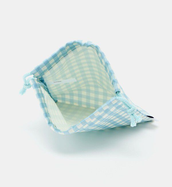 UNITED ARROWS green label relaxing「巾着バッグ（小）（ギンガム） / キッズ」|その他|