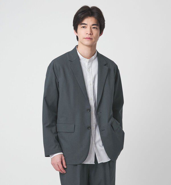 UNITED ARROWS green label relaxing「FREELITCH カジュアル 2B ジャケット -2WAYストレッチ・吸水速乾-」|テーラードジャケット|
