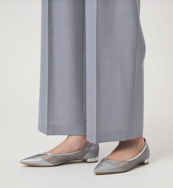 UNITED ARROWS green label relaxing「［size SHORT/TALLあり］Daily Chic コンフィ― ワイド パンツ」|スラックス|