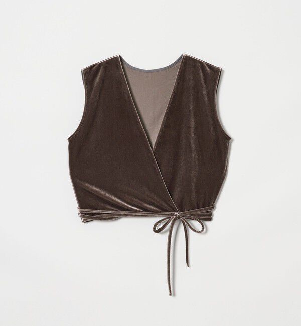 STEVEN ALAN「＜Steven Alan＞ベロア カシュクール ベスト」|ベスト・ジレ|