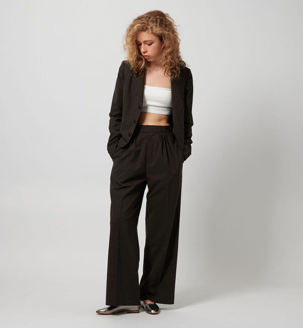 ATTISESSION「＜ATTISESSION＞ショート ジャケット」|テーラードジャケット|